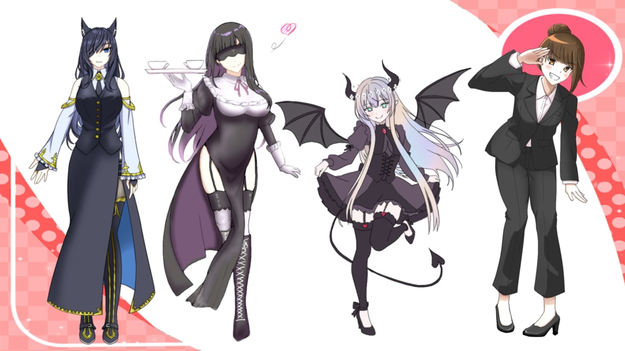 Vtuber・IRIAM・配信者のイラスト描きます ◆アイコン・立ち絵・１枚絵・サムネイルその他対応✨ イメージ10