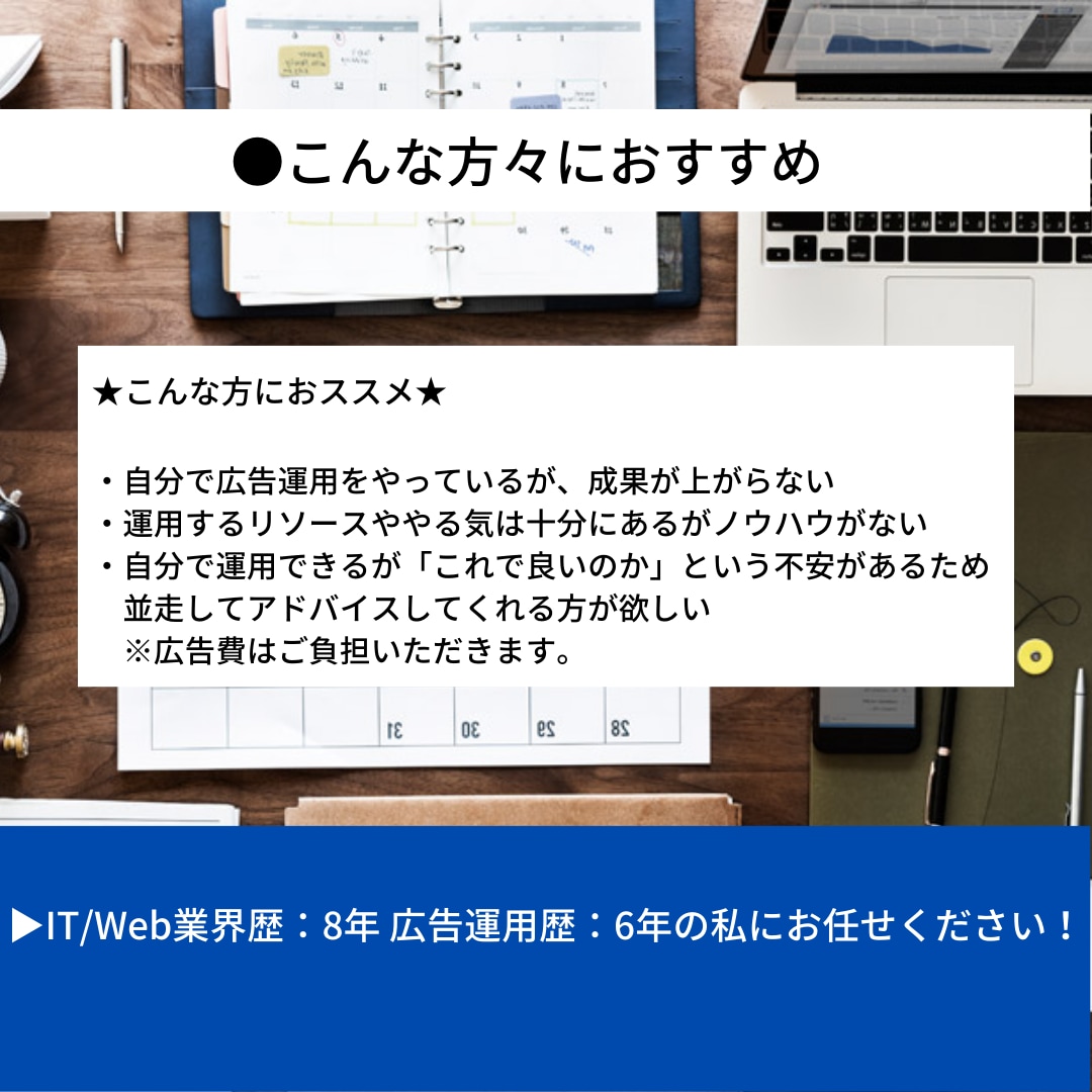 Web広告のコンサル＆質問無制限受け付けます FB/インスタ/LINE/Twitter/Googleなど イメージ4