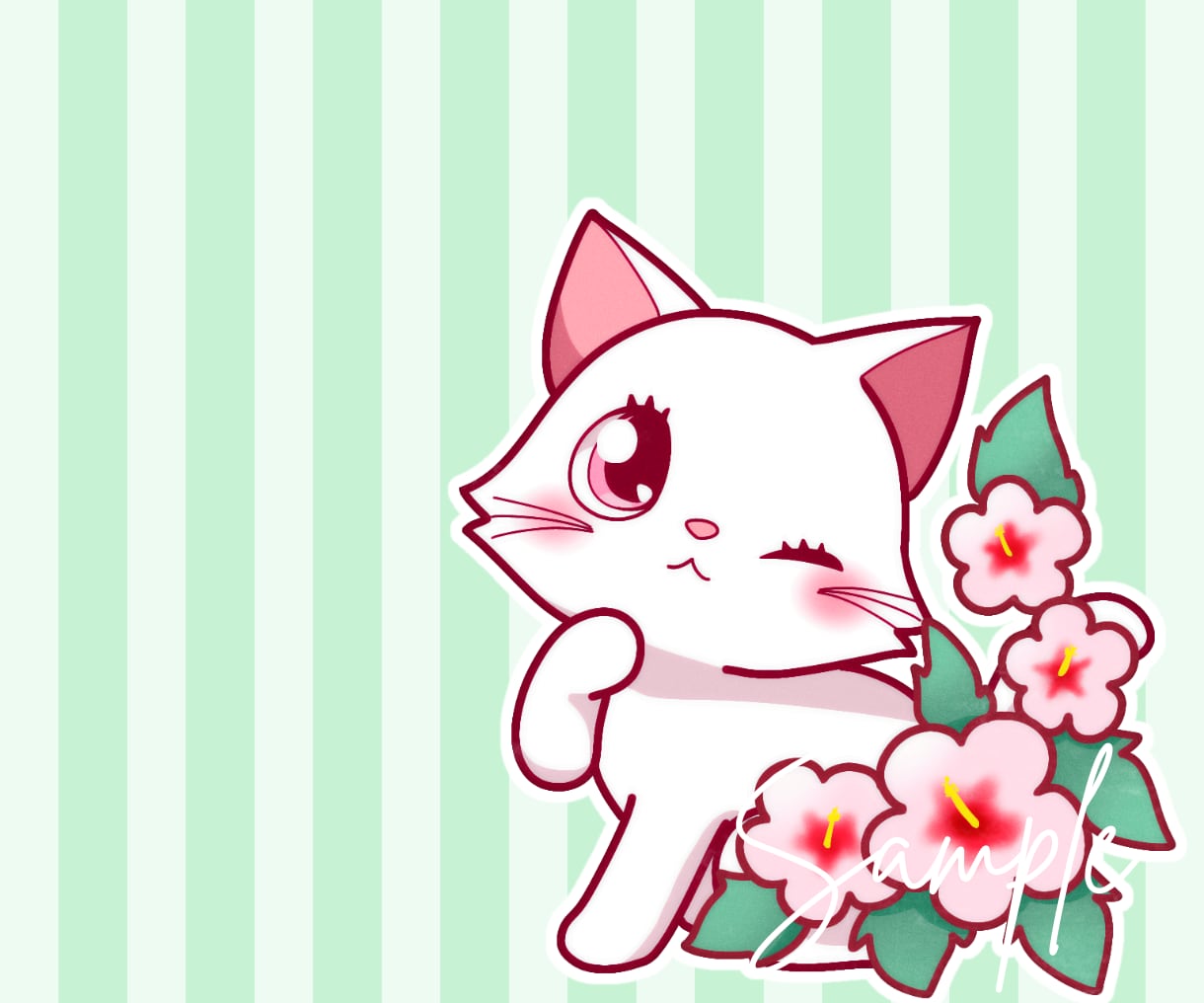 ゆるくてかわいい！猫ちゃんのイラストをお描きします アイコンやグッズにオススメ◎目を惹く可愛い猫のイラスト イメージ6