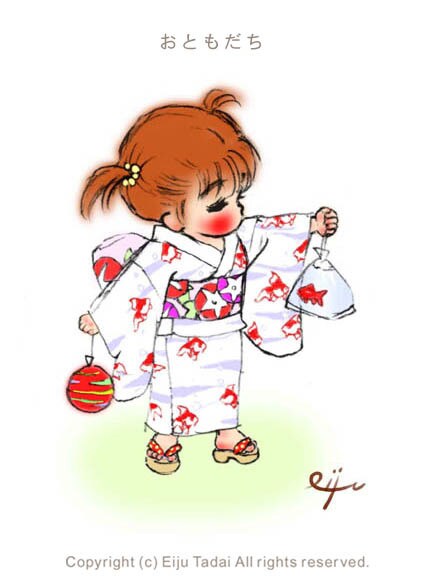 かわいい、ほのぼの、癒しのイラスト制作ます イメージを優しく伝えるイラストです イメージ4