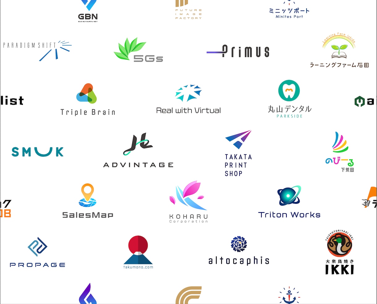 ブランドの魅力を高める新規事業ロゴ制作致します 開業/新規事業/リニューアル等に向けた優しいサービスです！ イメージ2