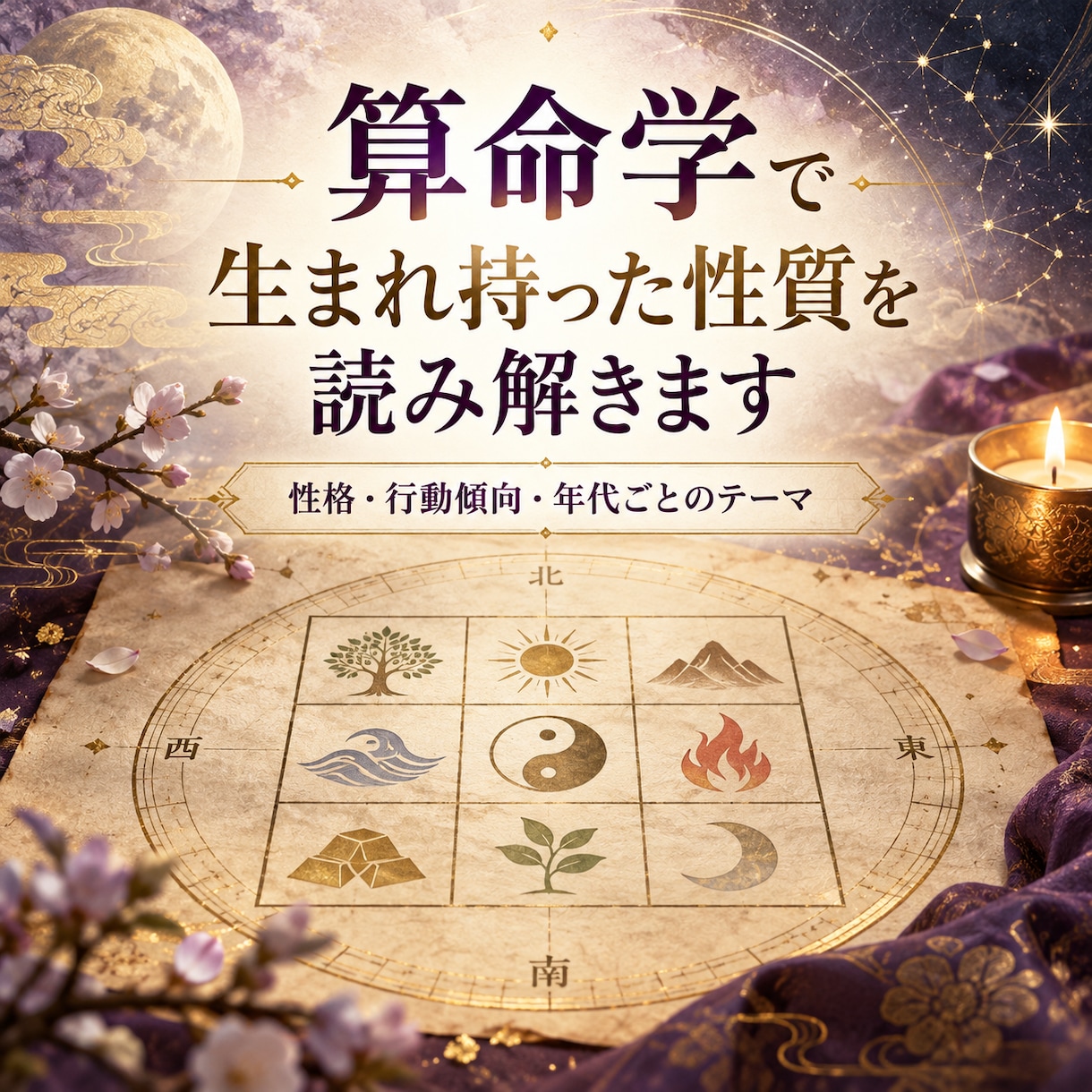 セール中！算命学で生まれ持った性質を読み解きます 生年月日から鑑定。最短1時間納品 イメージ1