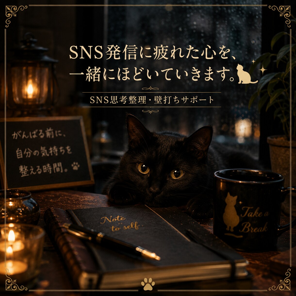 SNS発信を休むか悩む方、お話聞きます SNSに疲れた心を、一緒にほどいていきます。 イメージ1
