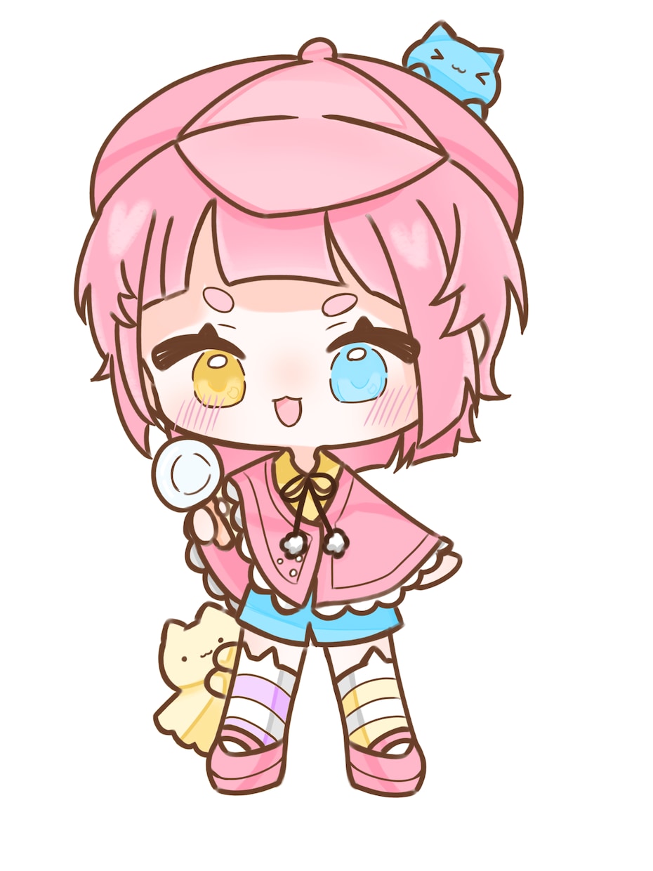 あなたのミニキャラ描きます あなたの着いたミニキャラを書かせてください！ イメージ7