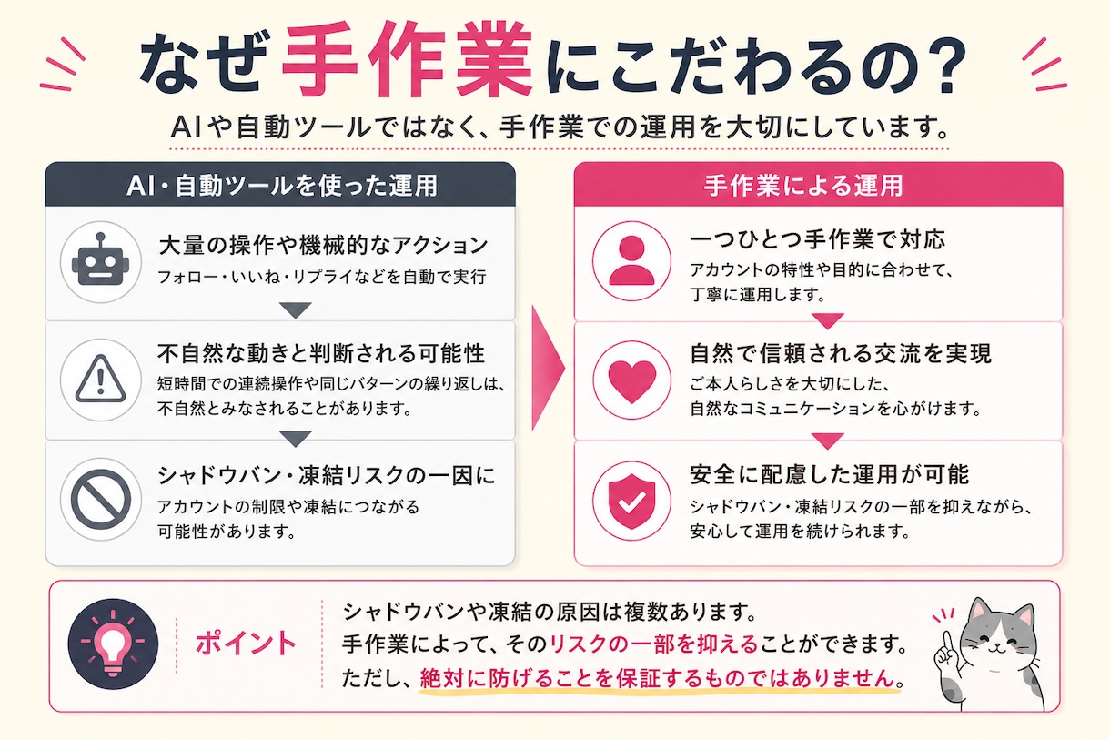 インフルエンサーの裏方がSNS運用を代行します 5万人アカウント運用経験あり。AIに頼らず手作業で運用！ イメージ3