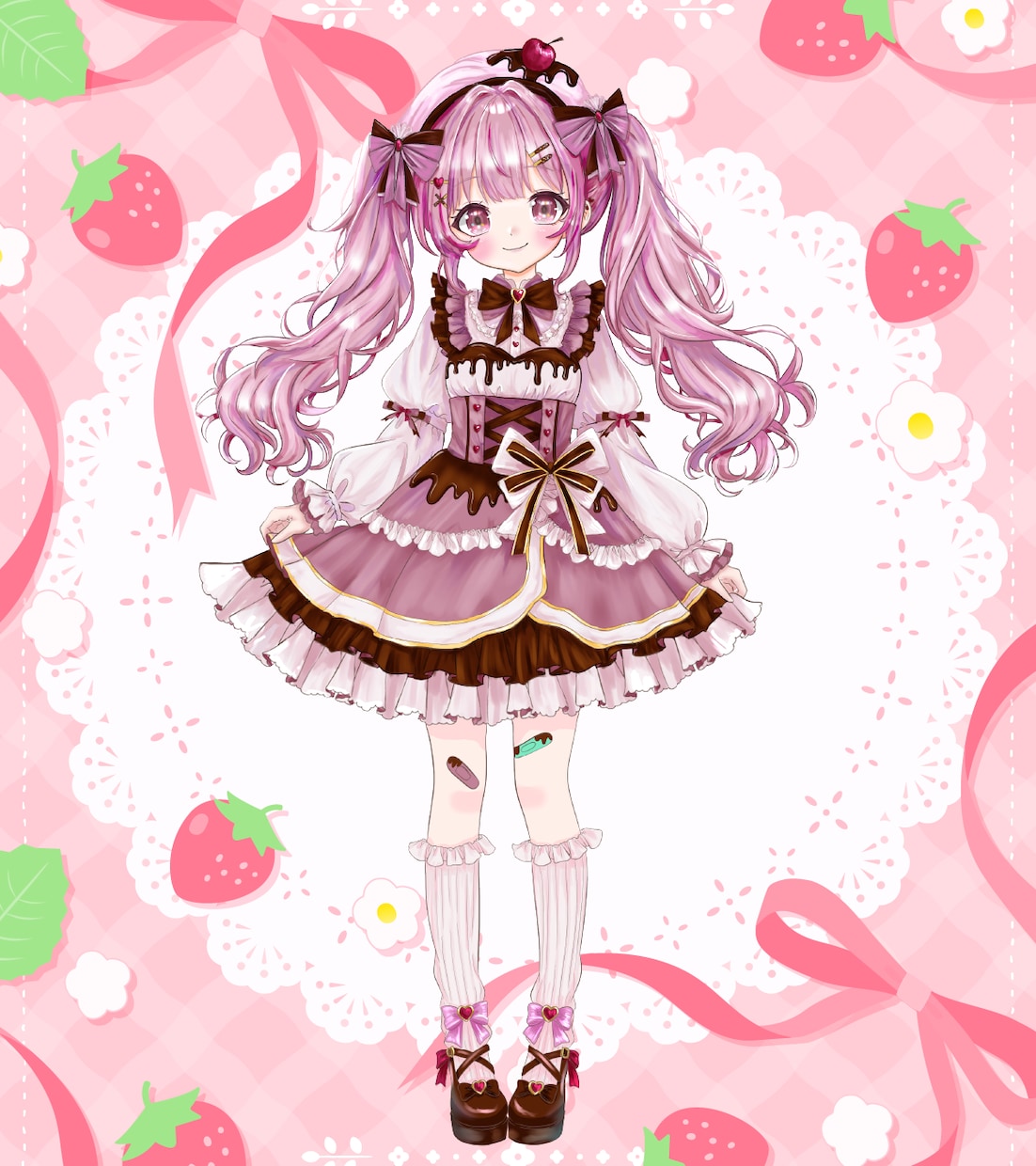 IRIAMデビューに必要な素材まとめて制作します IRIAMデビュー応援パック制作！立ち絵ヘッダーリング込み イメージ2