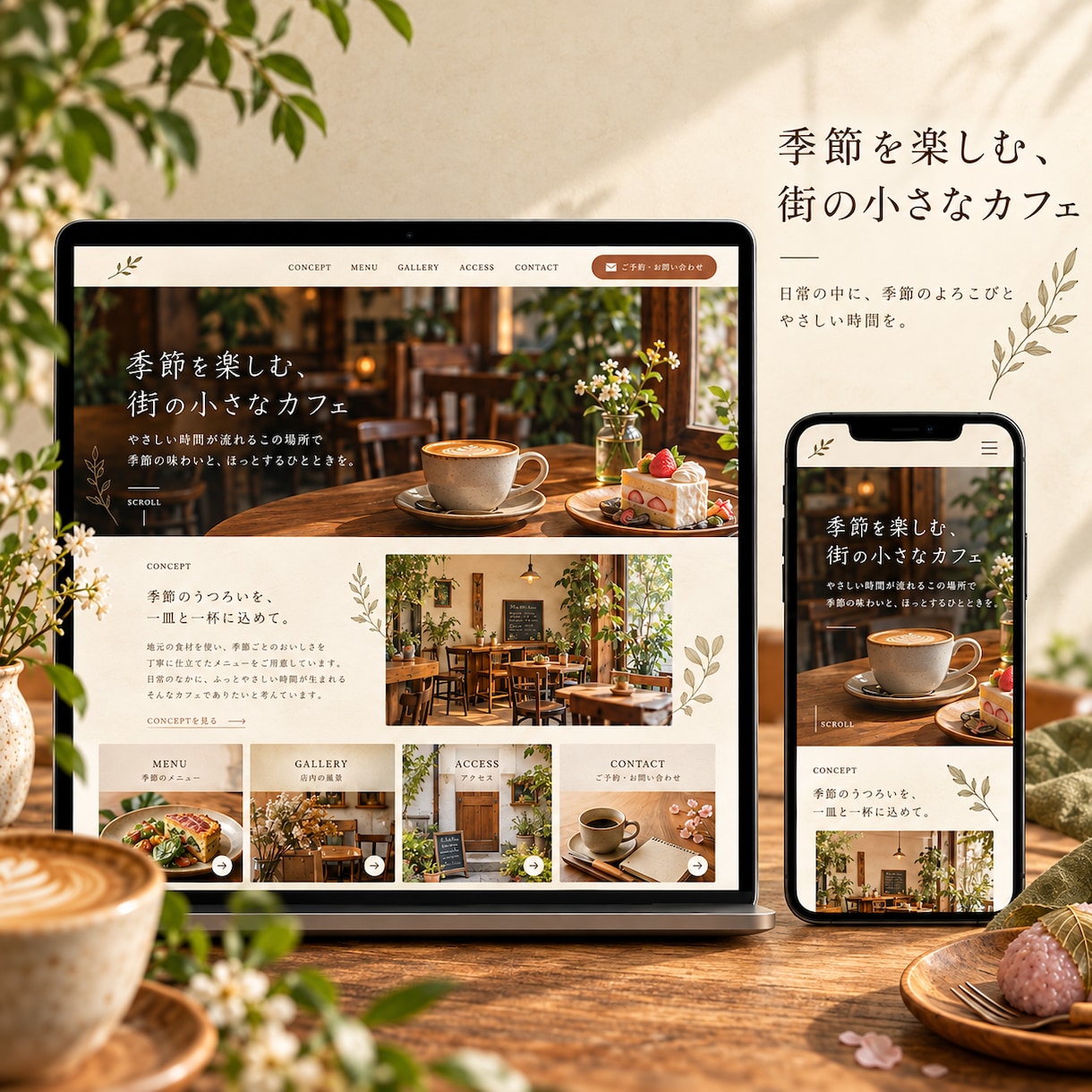 WordPressでHP制作します スマホ対応・お問い合わせフォーム込みで丁寧に制作 イメージ3