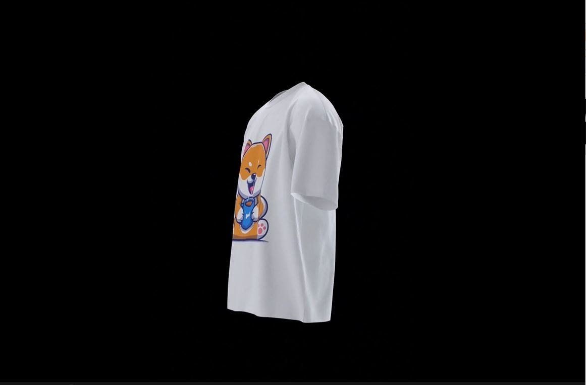 個性溢れるオリジナルTシャツデザインを作成します 日本初ウォーキング３DTシャツモックアップを無料提供できます イメージ8