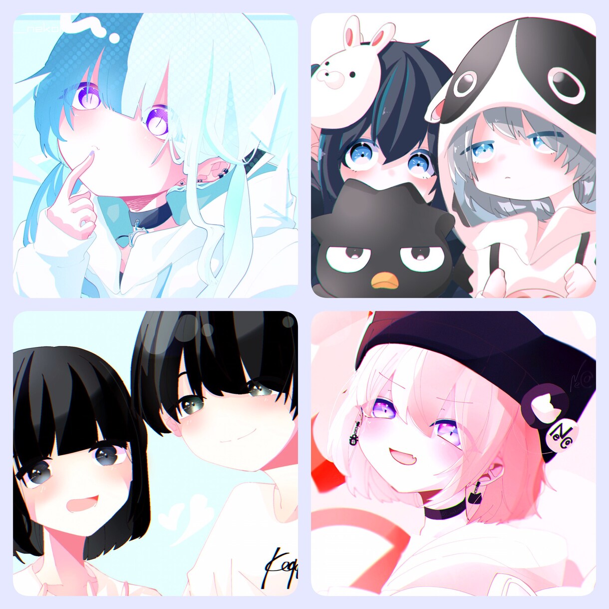 SNSアイコンやヘッダー等を作成いたします 私の絵であなたの活動をお手伝いします！ イメージ4
