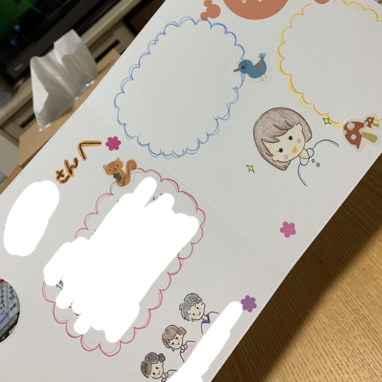 お手紙や色紙のイラストを描きます 贈りたい人への思いを込めたイラストを描きます イメージ3