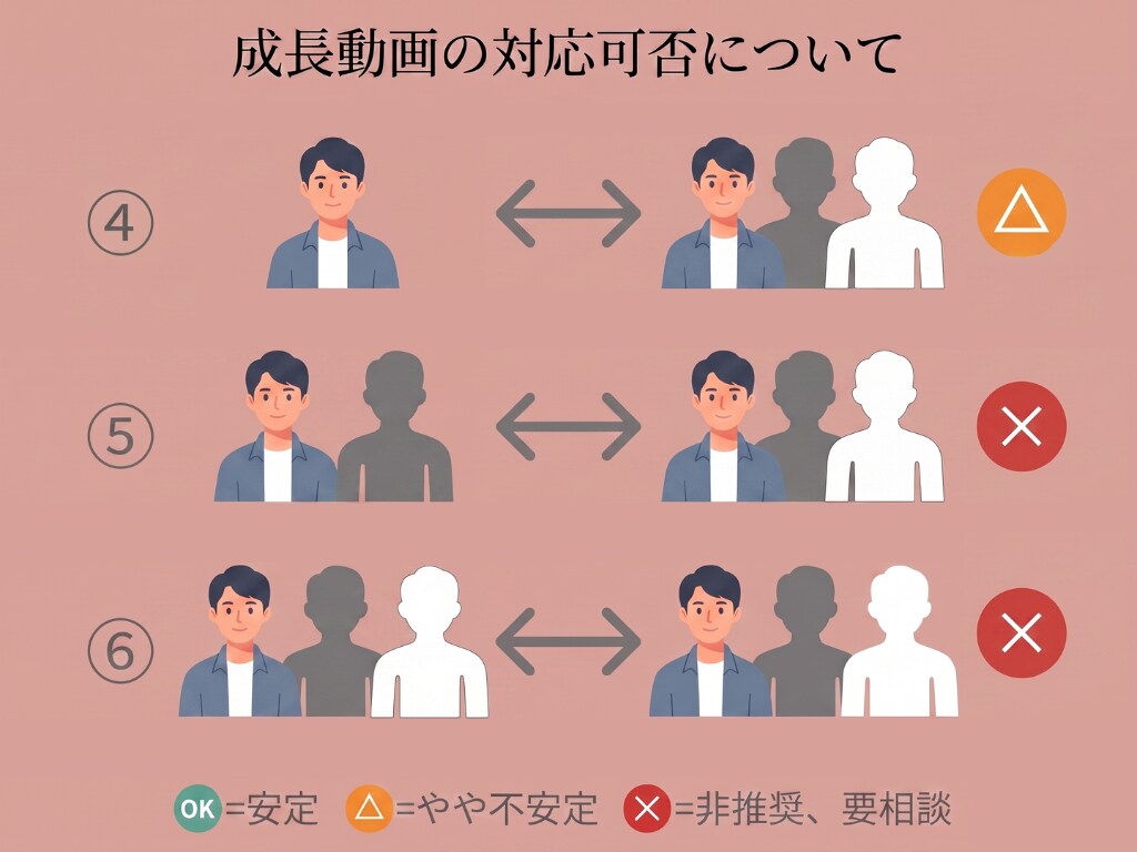 AIで思い出の写真を動かし、自然に成長させます 【業界初】AI×結婚式動画　髭男、ミセス他（楽曲相談可） イメージ4