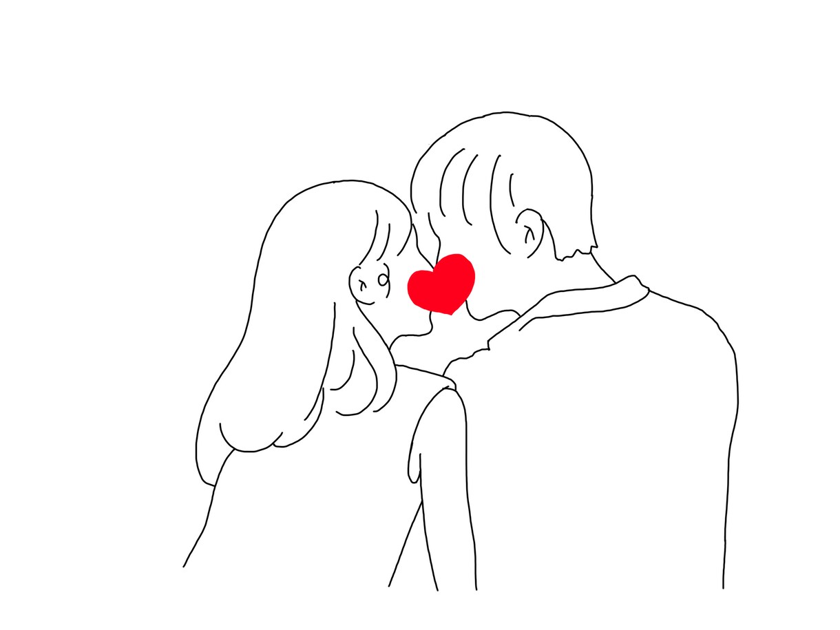 お写真をもとに3枚の線画をお描きします 【3枚で3000円！】お直しOK！着色文字入れもOK！ イメージ9