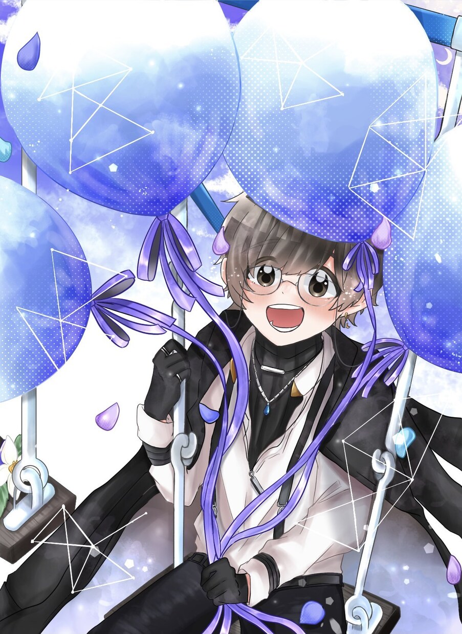 夢絵 記念日・MV・サムネイラスト制作致します かわいい・ほんわか・ゆるふわ・水彩系イラストを描いています！ イメージ8