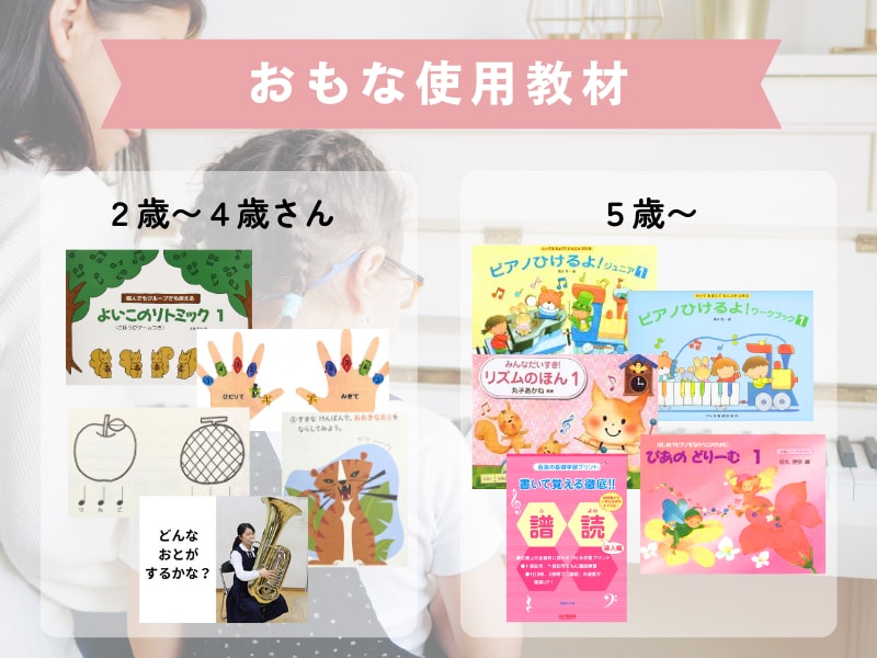 ママと一緒に楽しく弾けるピアノレッスンします 歌って踊って☆お子さまに合わせたレッスンで音楽を楽しもう！ イメージ2