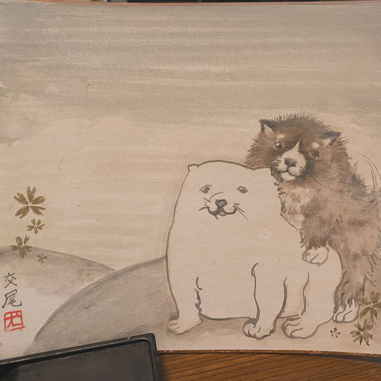 日本画風の絵画描かせていただきます あなただけの心和む日本画を共に イメージ4