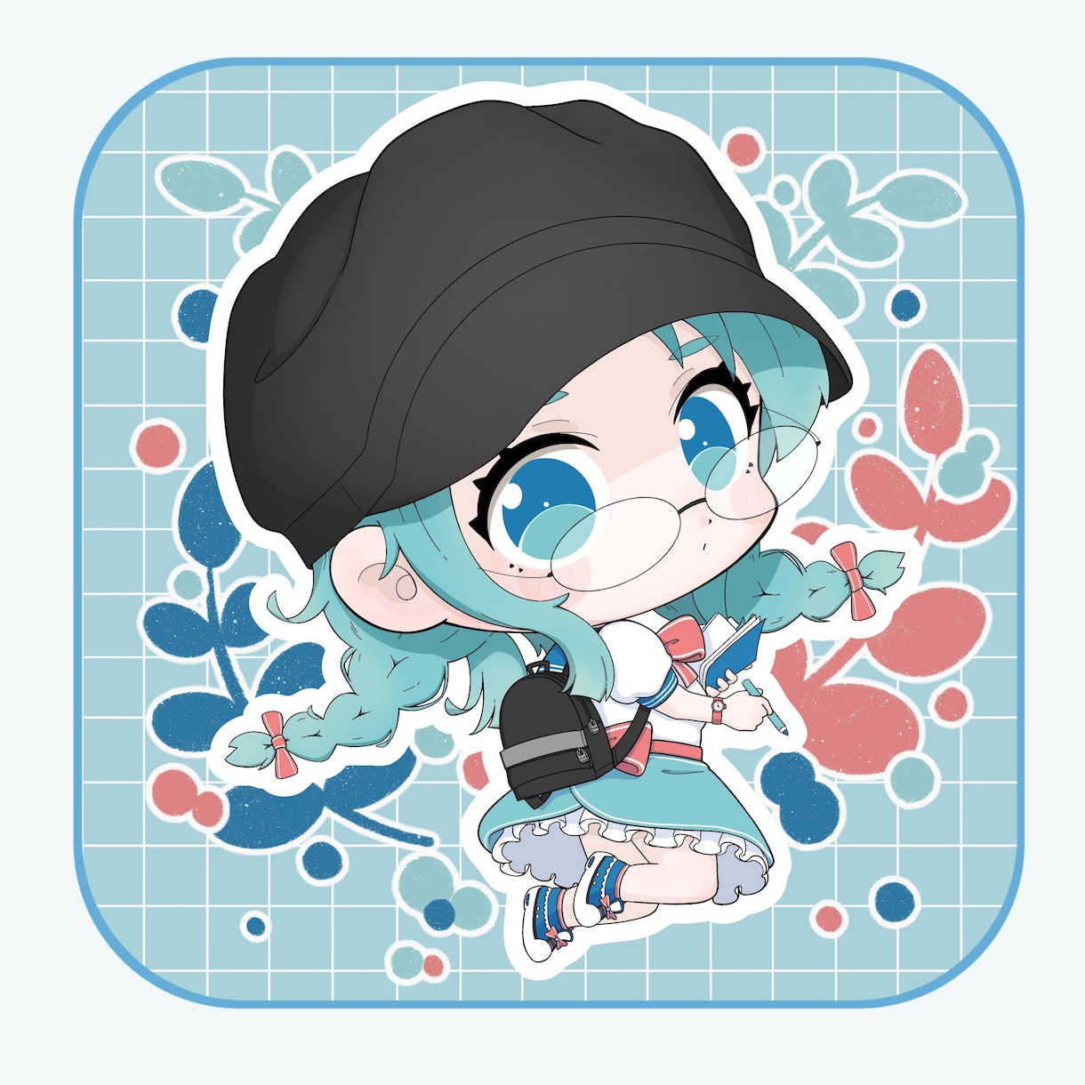 商用OKポップで可愛いSD(ちび)キャラ描きます YouTuberさんなど配信活動などでちびキャラが必要な方へ イメージ2