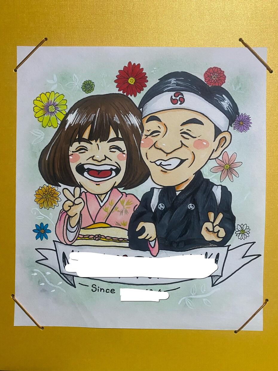 いろんなタッチであたなの気に入る似顔絵描きます アニメ風、ポップな似顔絵、ゆる可愛い似顔絵かきます！ イメージ1