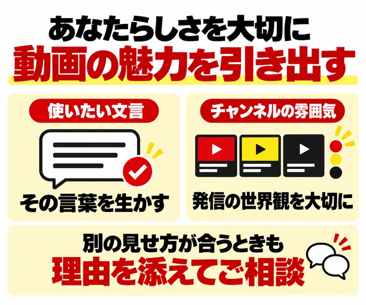 魅力を引き出すYouTubeサムネイルを制作します 時間をかけた動画だからこそ、その力を引き出す一枚に仕上げます イメージ7