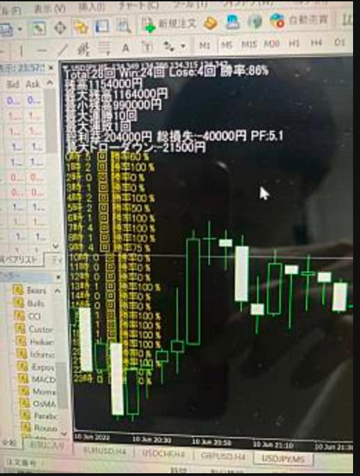 サインツールの勝率を表示させるインジ配布します 〜もう勝てないツールに騙されないために〜 イメージ1