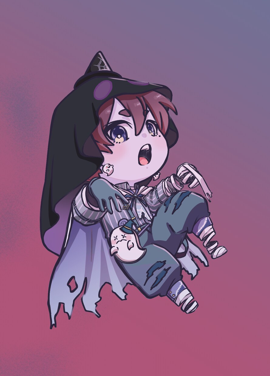 SDキャラ作成いたします SDキャラの立ち絵※アニメ塗りメインになります イメージ3