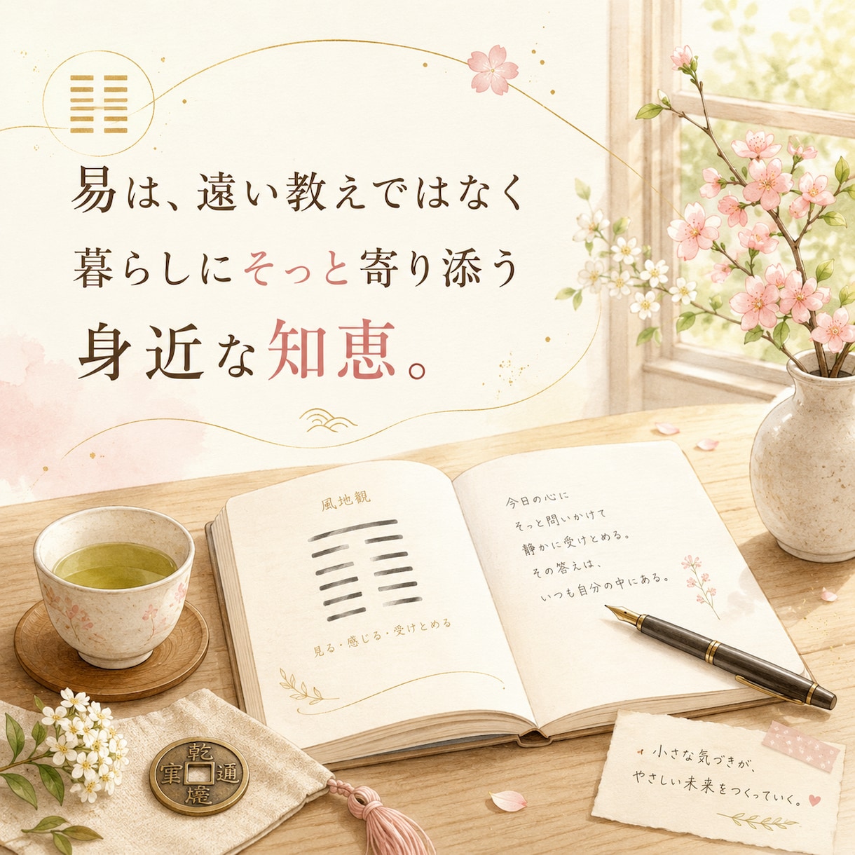 モニター価格3名様まで半額、易占いをします 感情の渦中にあるあなたへ。臨床経験を活かした周易キャリア鑑定 イメージ5