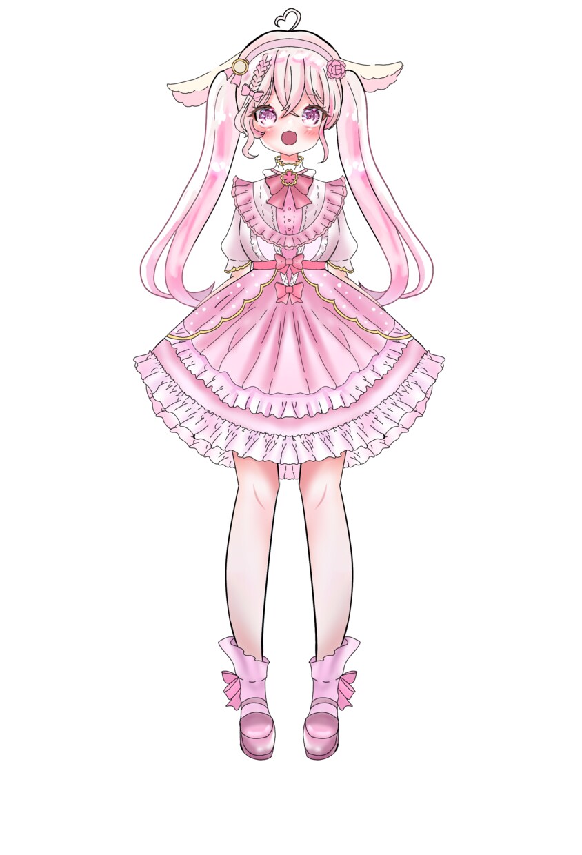 可愛いいアイコン・立ち絵お描きします キラキラ可愛い目を引くイラストをお描きします！ イメージ5