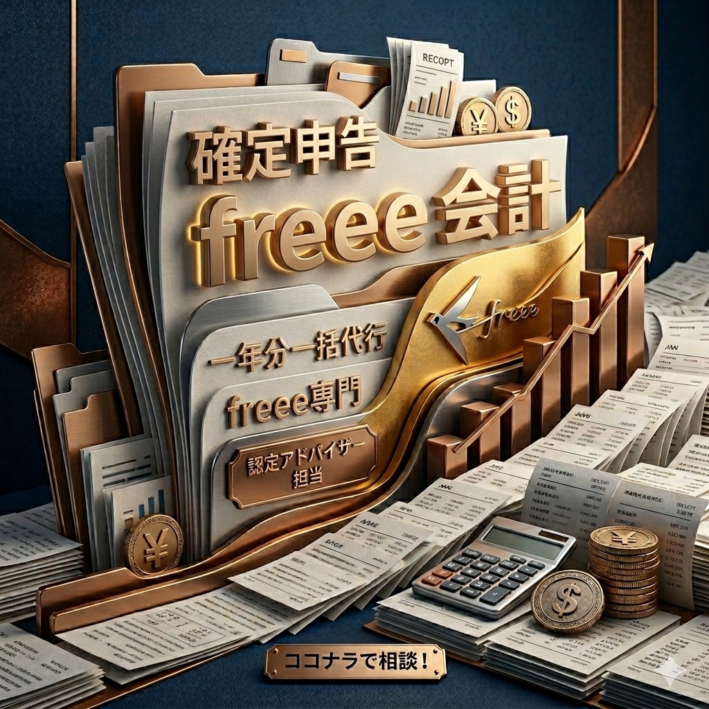 仕訳無制限！freeeの記帳と決算整理を代行します 【1年分の記帳〜決算整理まで丸投げ！免税事業者向け特化プラン イメージ1