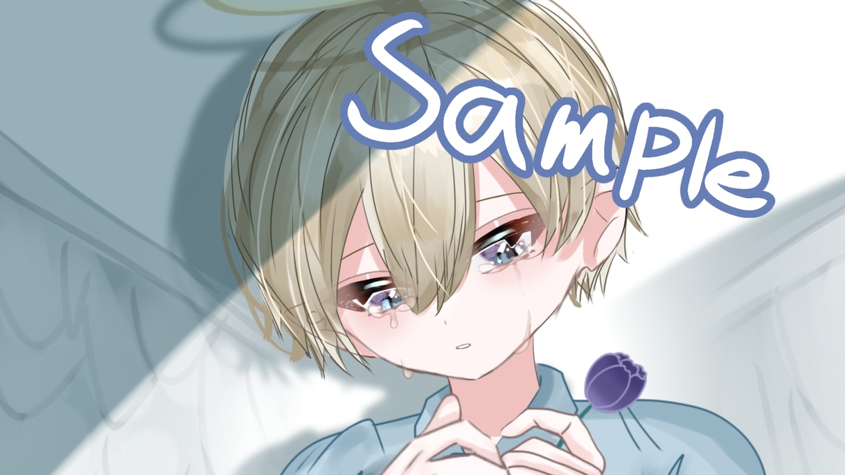 オリジナル曲などMVイラストを描かせていただきます 三月まで特別価格！表情差分などあるイラストを描きます！ イメージ1