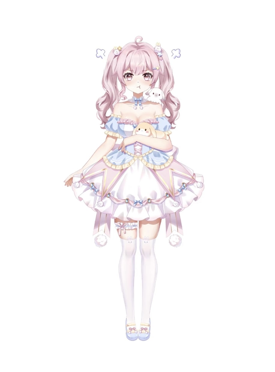 全力でVtuberデビューを徹底サポートいたします キャラデザ、Live2D、パーツ分け、修正無制限、著作権譲渡 イメージ2