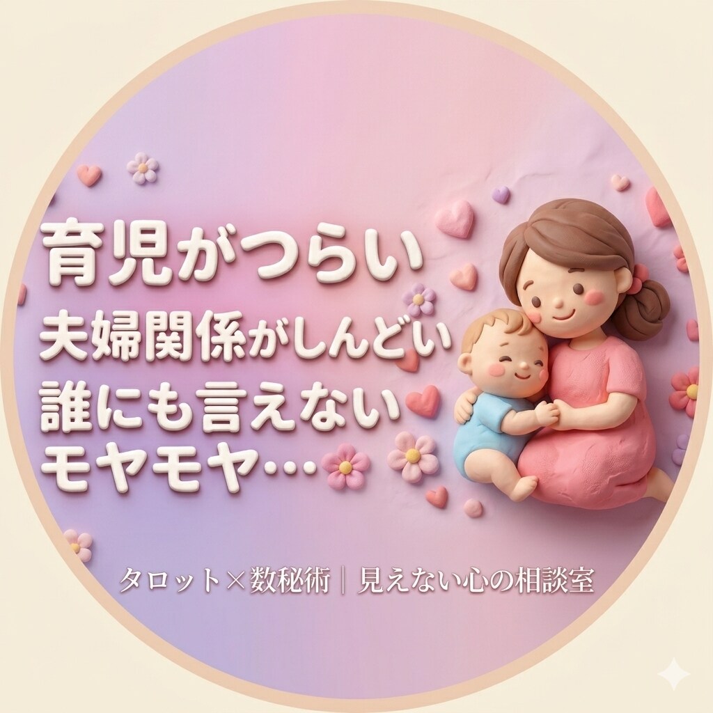 育児、夫婦、人間関係を占います 見えない気持ちをカードに聞いてみましょう イメージ1