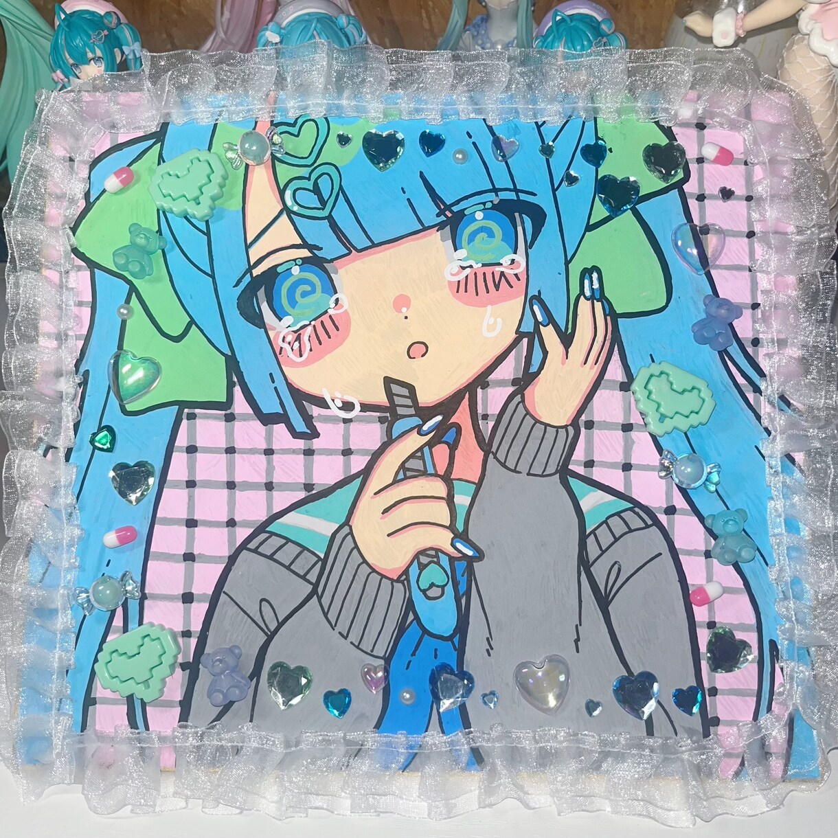 ポップでかわいいアナログイラストをお届けします お部屋にかわいいイラストを飾りたい方に！ イメージ3