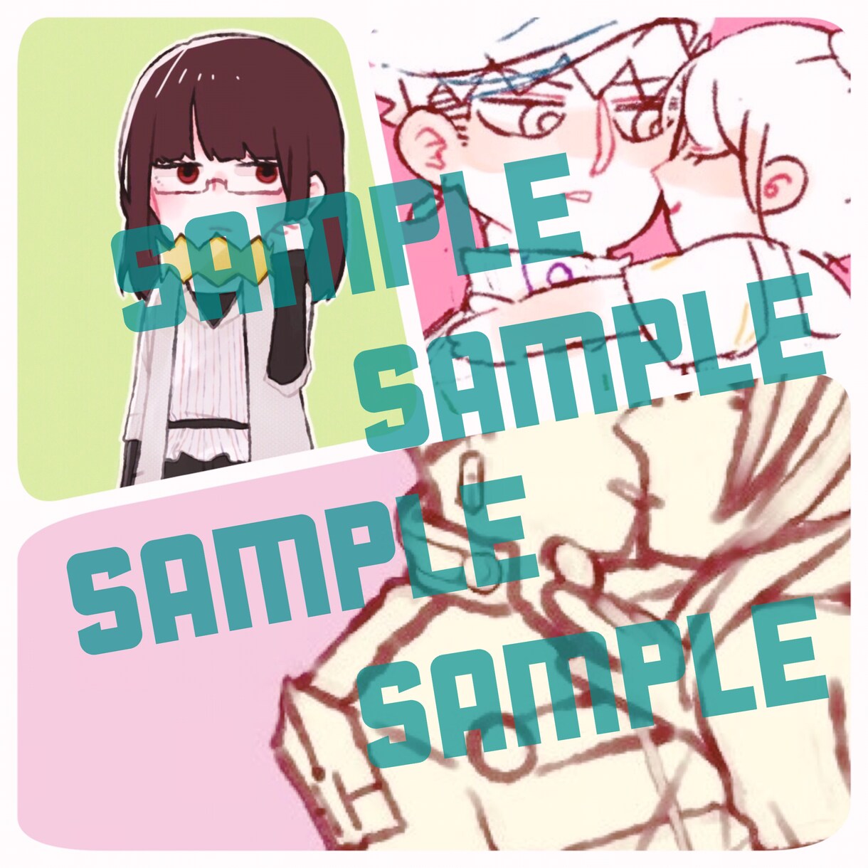 受付終了/夢絵･夢主さん描きます 夢女子絵描きがあなたの夢絵を描きます イメージ1