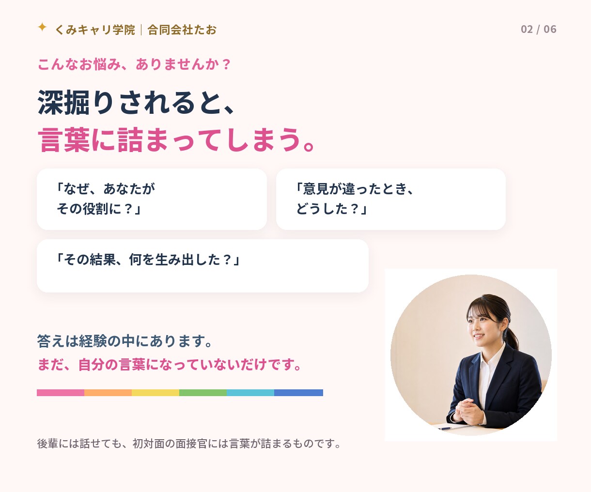 就活生限定｜採用15年プロが自己分析を支援します 先着3名様限定｜今だけ限定！モニター価格でご案内します イメージ2