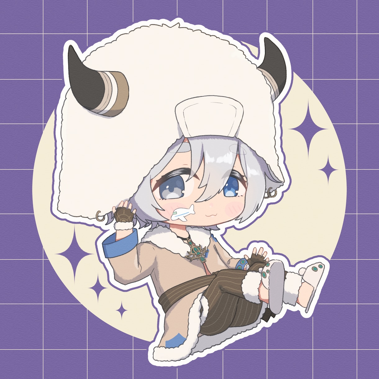 ポップで可愛いデフォルメor等身イラスト描きます SNSのアイコンや夢絵などご用途にあわせて制作します イメージ8