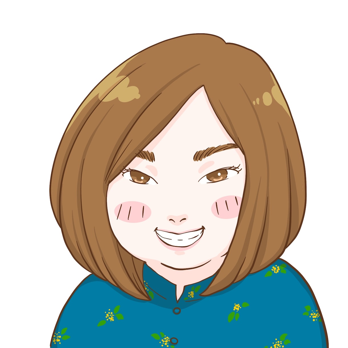 目を引く可愛い♪アイコン♪ポップな似顔絵描きます 可愛いアイコンで他と格差をだします♪ イメージ2