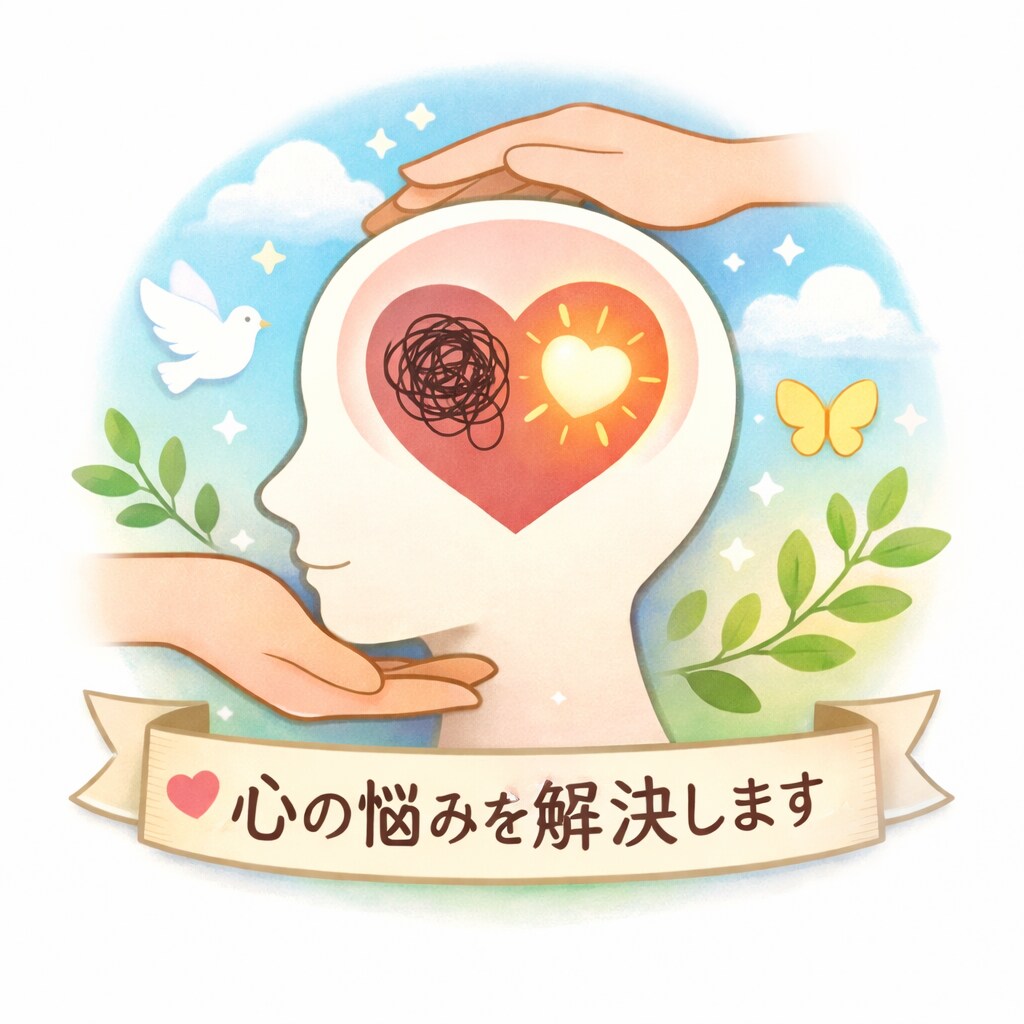 精神的不安症経験者が悩みを聞きアドバイスします 気軽に話していき軽減や、解決に導いていきましょう。 イメージ1