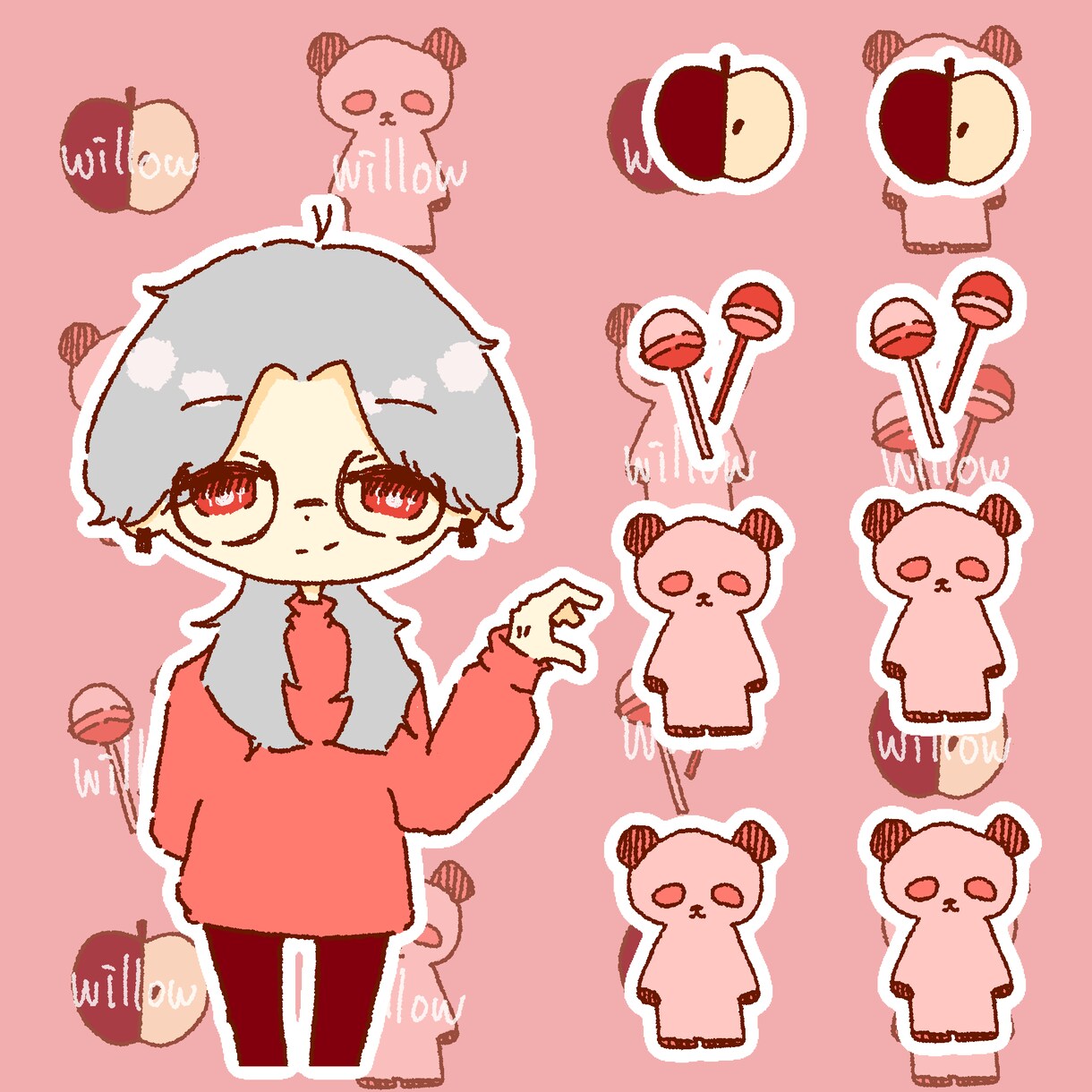 写真やイメージに合わせたゆるかわなイラスト描きます 貴方やご友人をゆるかわにします！お祝いやメッセージにも！ イメージ7