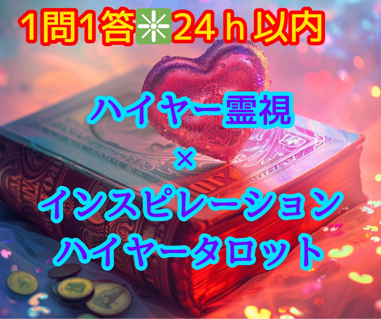 あなたのお悩みに特化♡一緒に望む未来の再設定します ハイヤー霊視×タロット×波動上昇│片思い/不倫/復縁/仕事 イメージ1