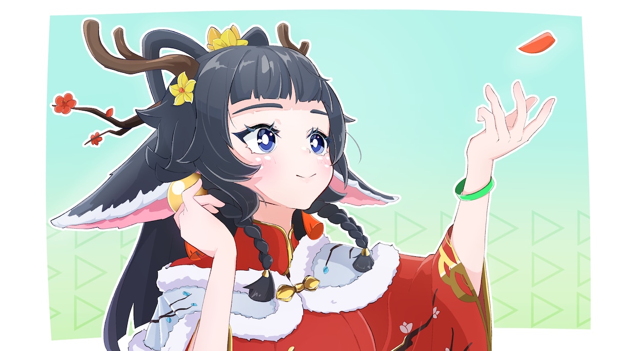色のハッキリしたイラストを制作します アイコン、1枚絵、サムネ等、割と何でも描きます イメージ8