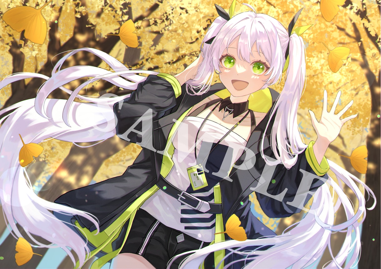 美しいイラストを魅力的にスピーディに描きます MV用、サムネイル、立ち絵、１枚絵など承ります イメージ9