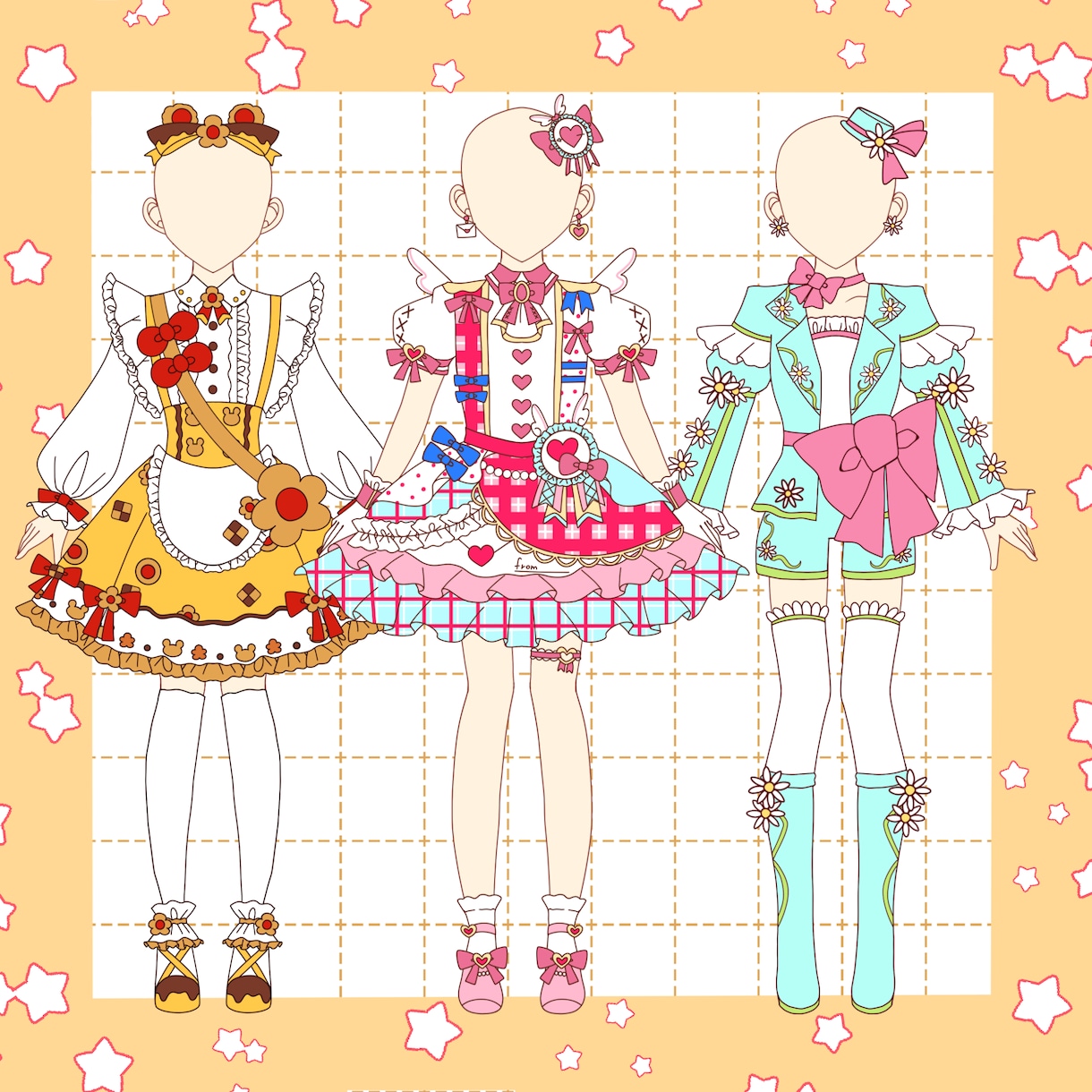 衣装デザイン制作いたします あなたにぴったりの可愛い衣装デザインを制作いたします。 イメージ3