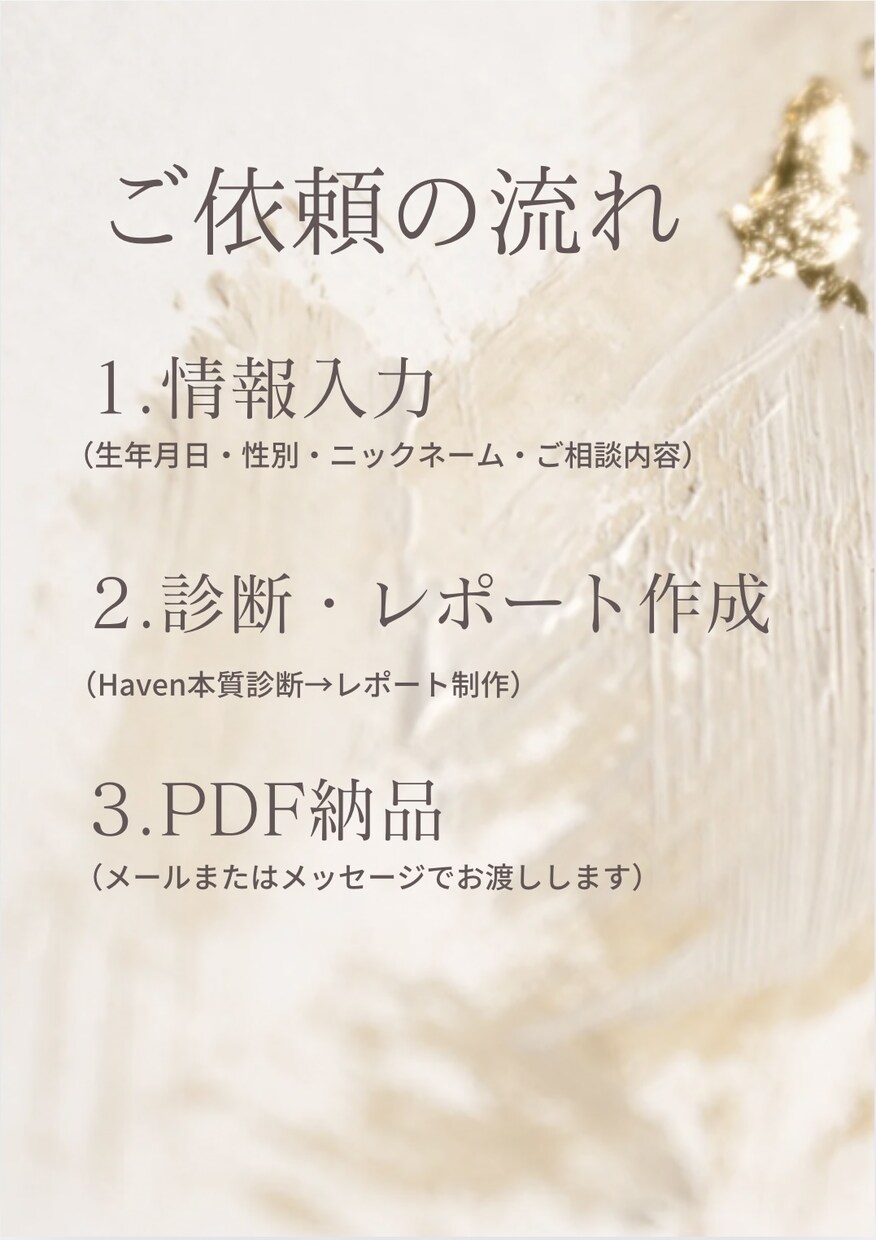 あなたの本質診断を作成します 心理×自己理解の本質診断レポート イメージ3