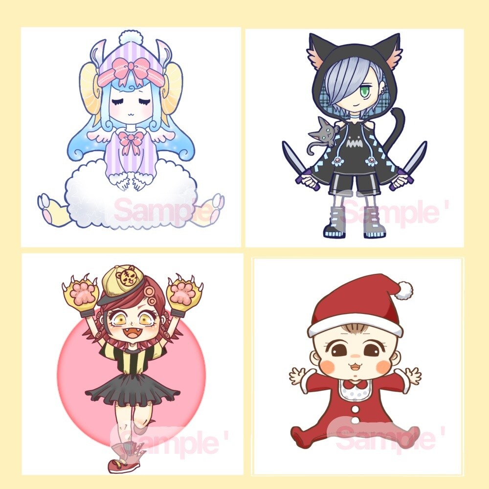 ポップでキュート★オリジナルキャラクター描きます 個性で映える♪SNSアイコンや商用OK！カワイイイラスト★ イメージ7