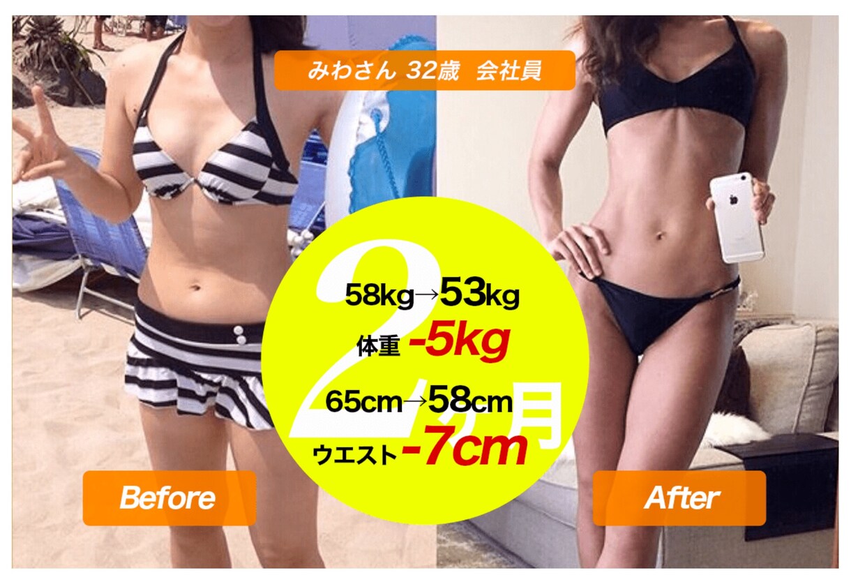 1ヶ月ダイエットをサポートします 元ライザップの教育担当が貴方を理想の体に導きます‼️ イメージ1