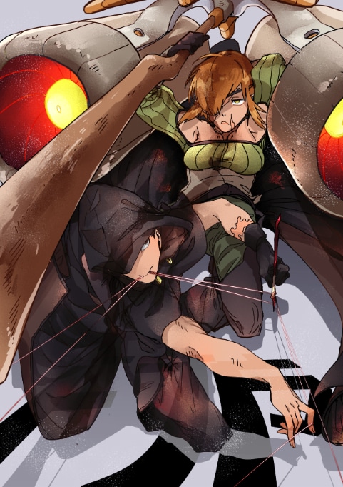 サムネ・小説の表紙や挿絵等のイラスト描きます ストーリー性＆動きのある＆アングルに凝ったイラストが欲しい方 イメージ1