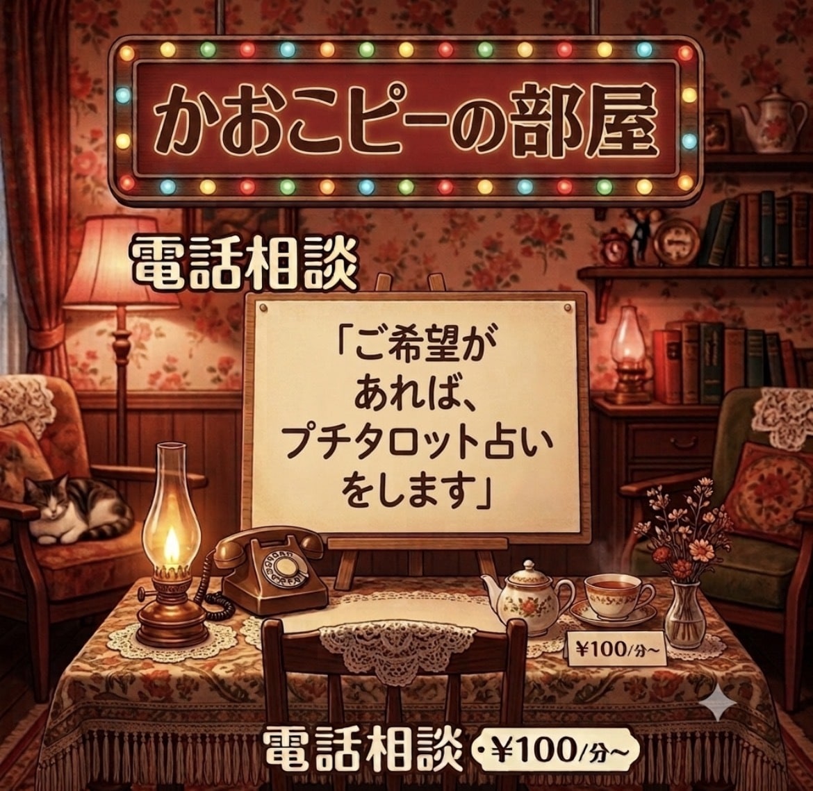 不倫•秘密恋愛のお悩み聞きます ご希望によりプチ•タロット占いします。 イメージ3