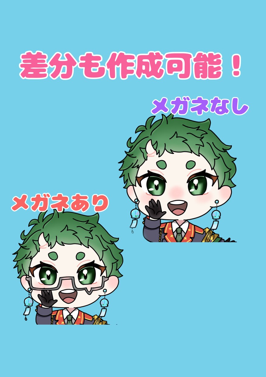 ミニキャラ・SDキャラの作成します かわいらしいミニキャラ・SDキャラの作成が作成可能です！ イメージ4