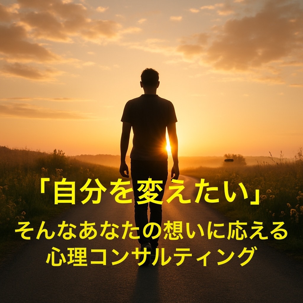 自己成長のためのカウンセリングを提供します 公認心理師があなたの「自分を変えたい」想いにお応えします イメージ1