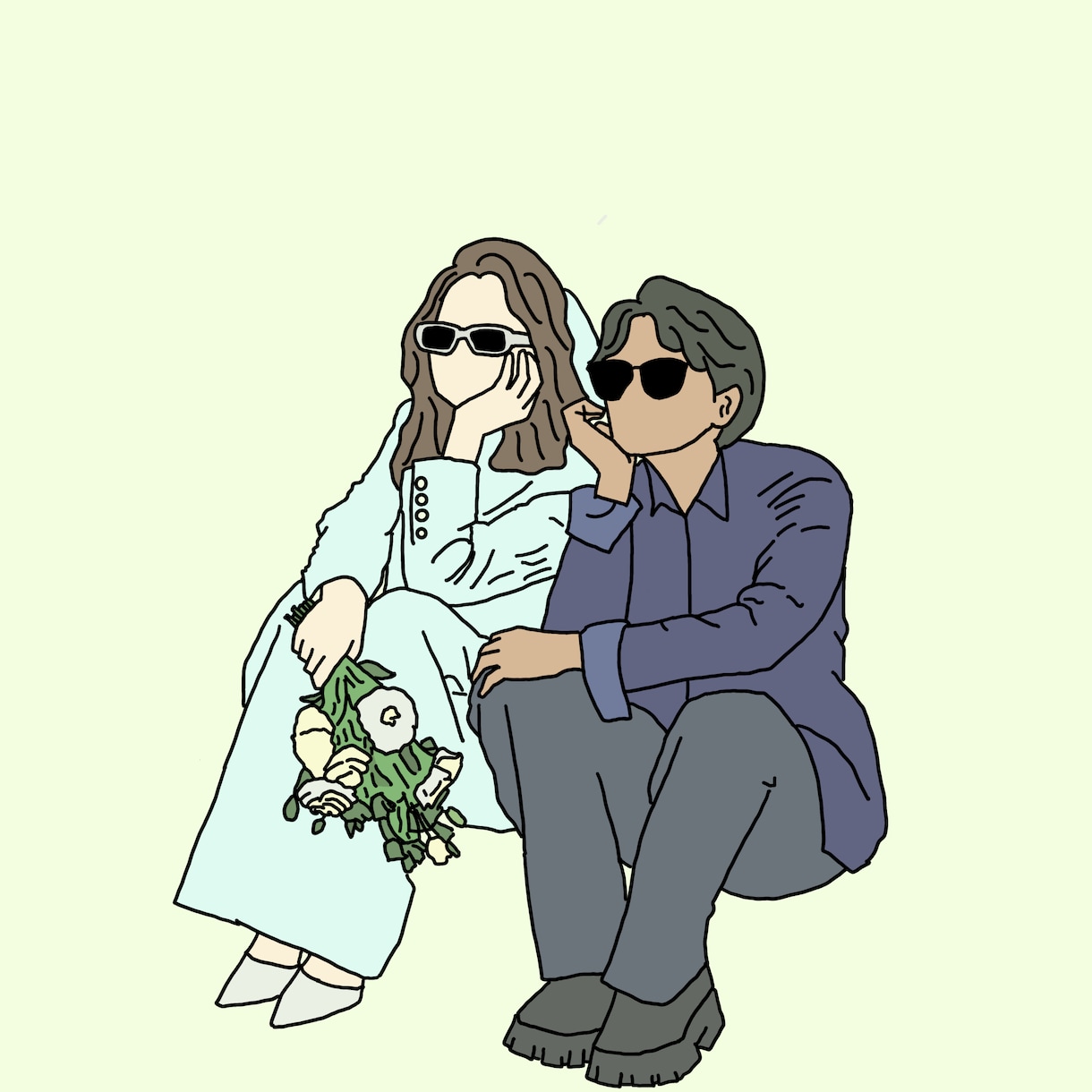 あなたの思い出を世界で1枚しかないイラストにします 「大切な人との思い出を、イラストで永遠に。」 イメージ1