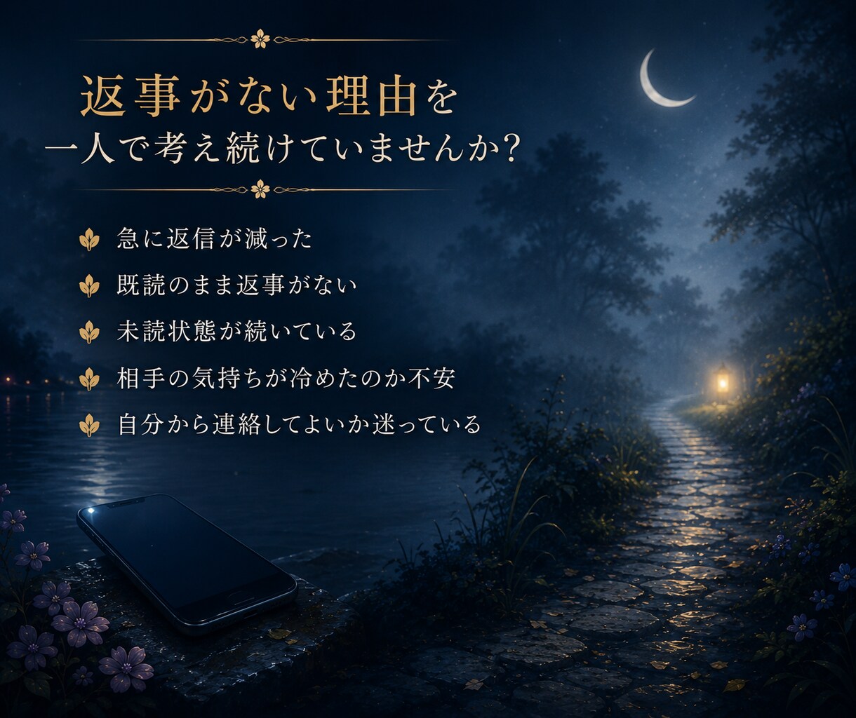 連絡が来ない理由をこころ札で読み解きます 七景のこころ札で本音と今後を深く読み解きます イメージ2